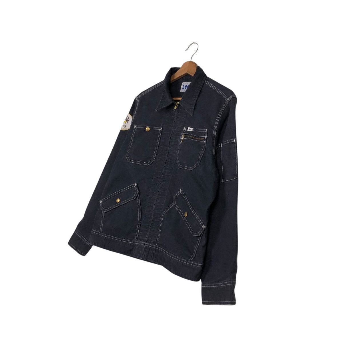 Lee 🔥VINTAGE CHORE ZIPPER JACKET LEE KANSAS USA EST 1889 Size US M / EU 48-50 / 2 - 4 Thumbnail