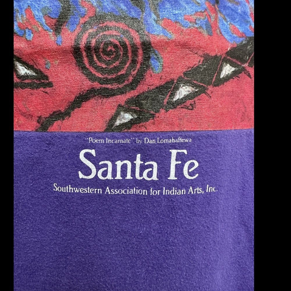 Hanes VINTAGE 1993 INDIAN MARKET SANTA FE NM NEW MEXICO TSHIRT Size US XL / EU 56 / 4 - 3 Thumbnail