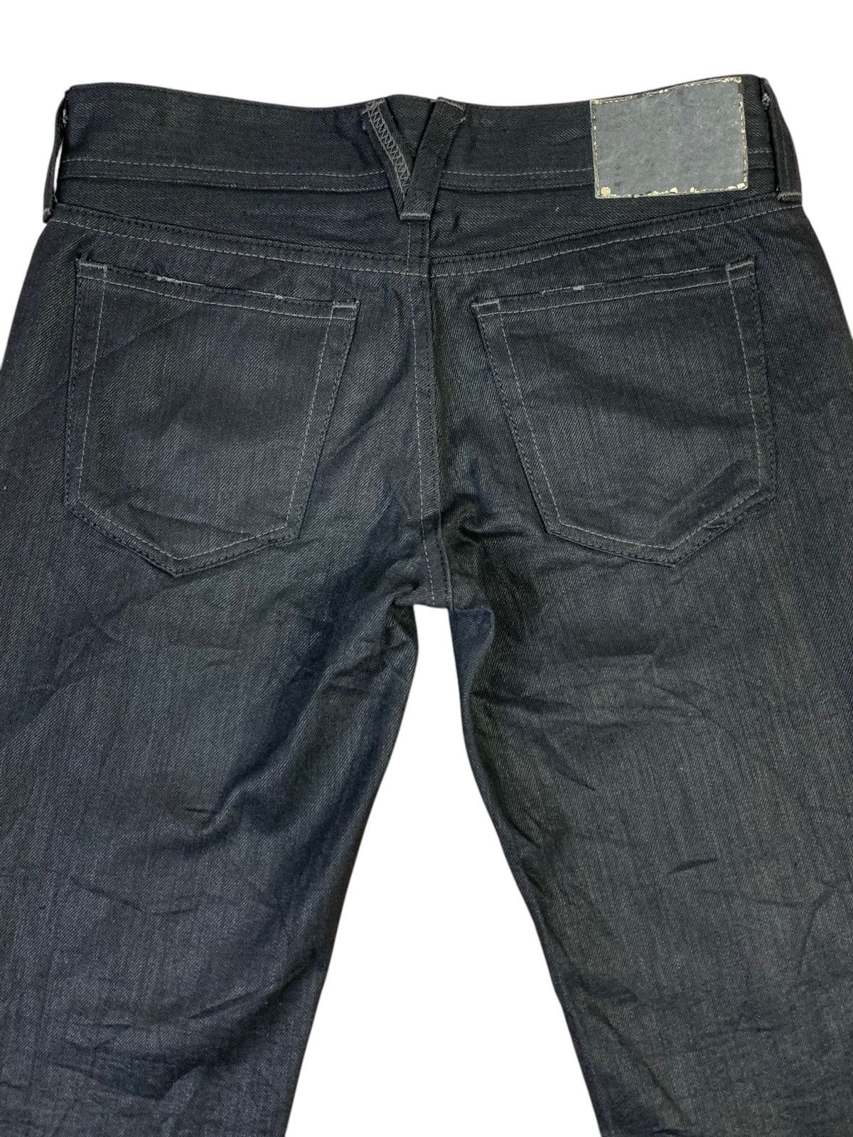 Vanquish Y2K 2000’s Vanquish Gold Japan Black Flare denim Size US 28 / EU 44 - 9 Thumbnail