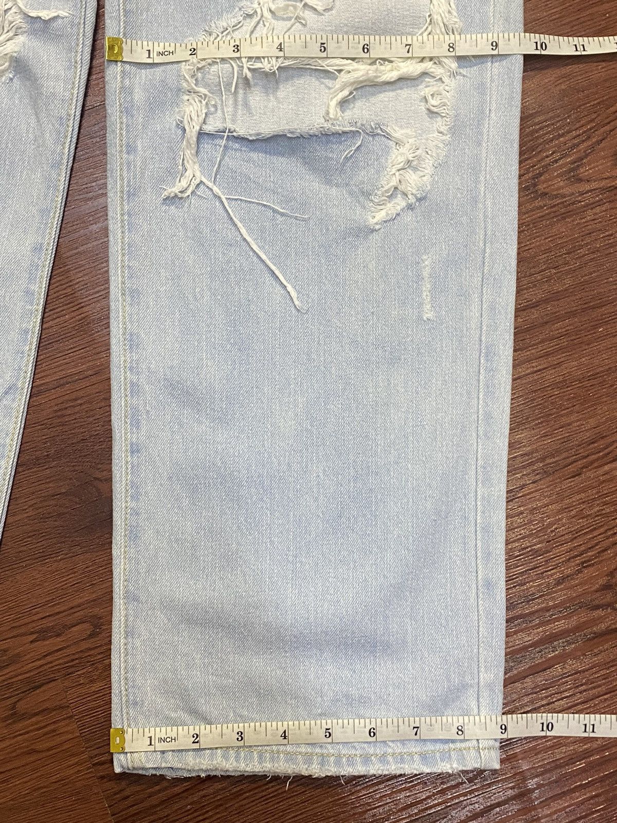 Japanese Brand Japanese Brands Faded Wash Baggy Jeans Size US 28 / EU 44 - 16 Thumbnail