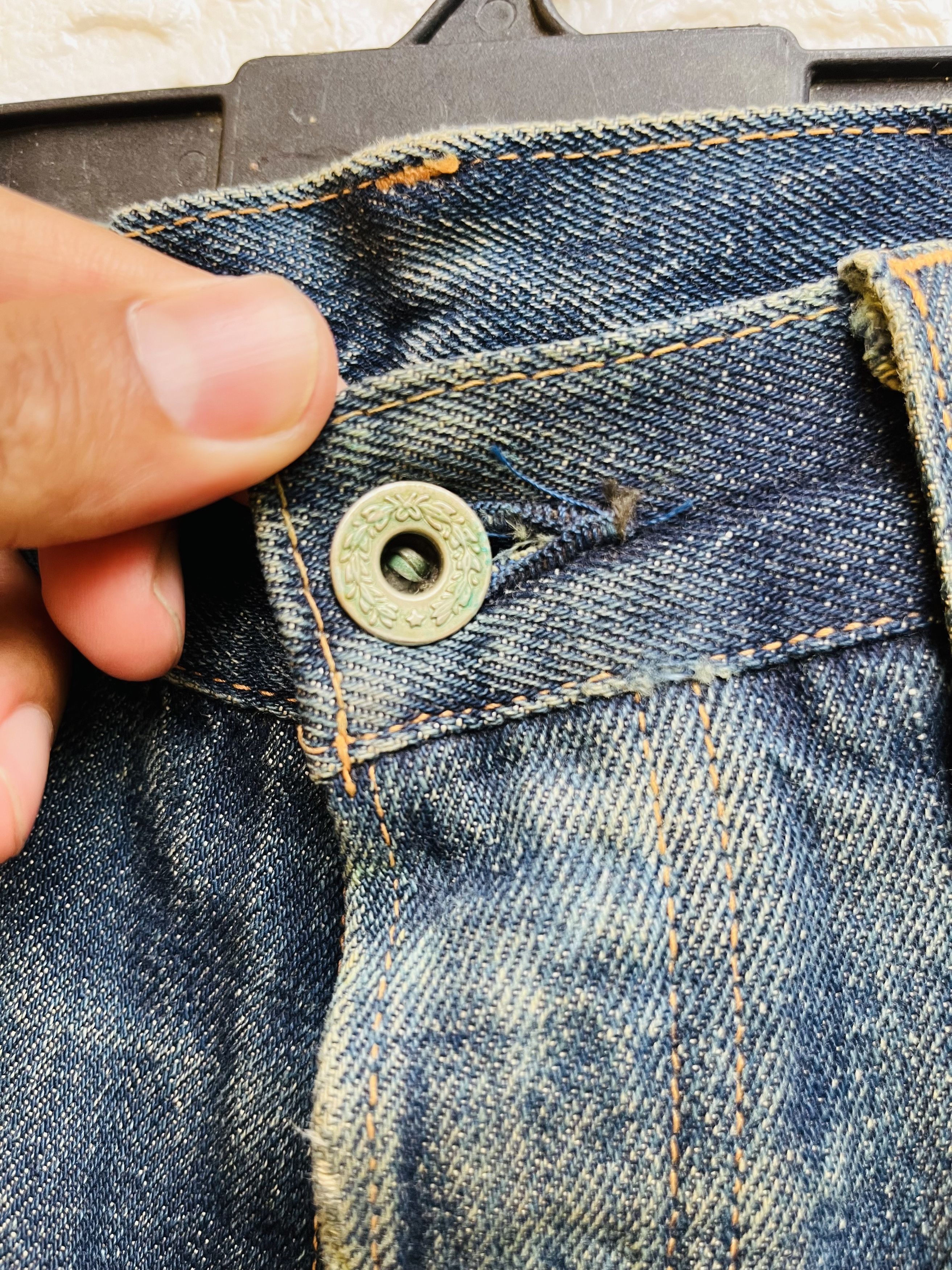 Levi's Vintage Clothing Vintage WW2 Levis True Vintage Reissue Fashion Style Size US 33 - 8 Thumbnail
