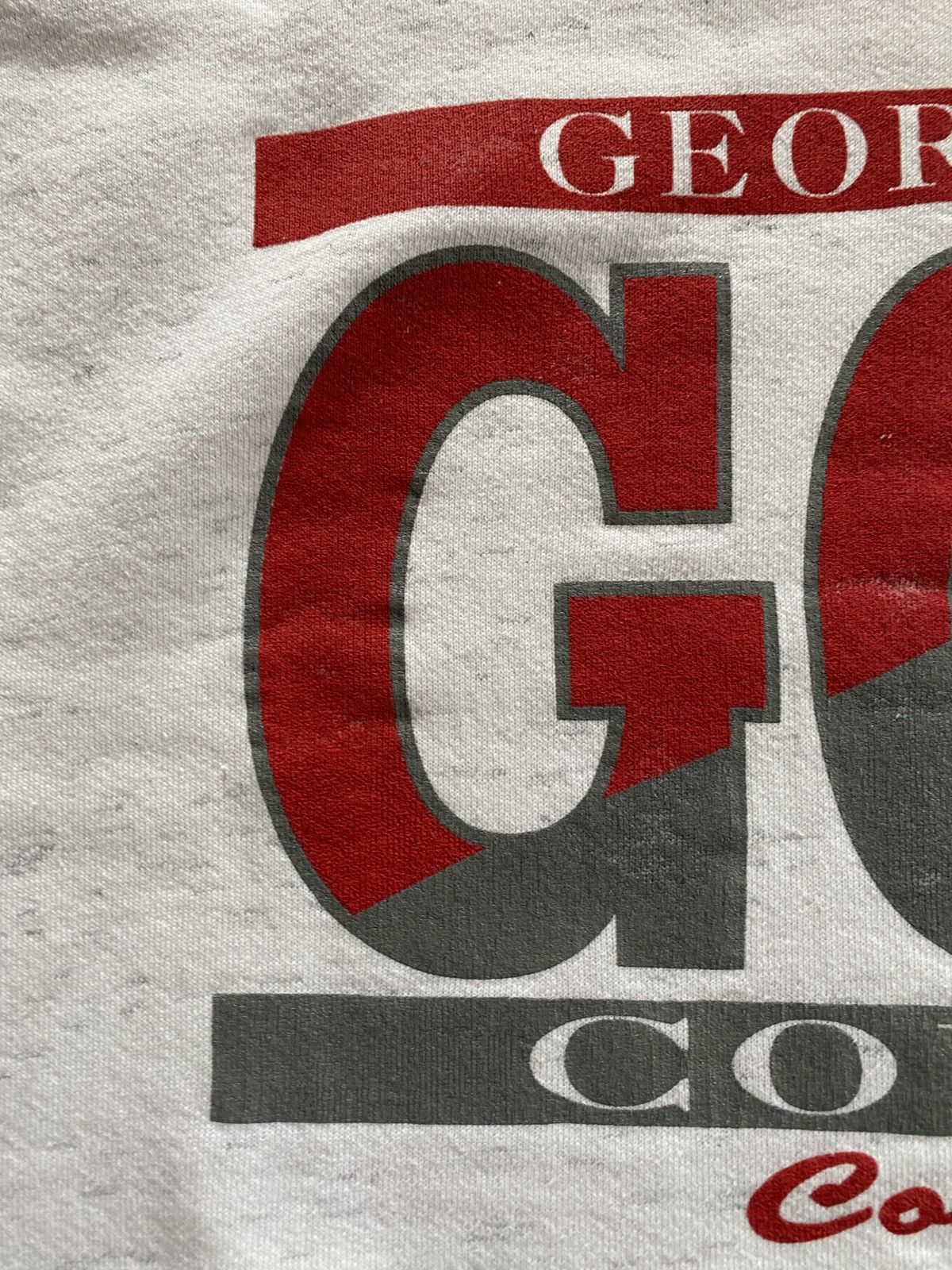 Vintage Vintage 80’s Georgian Court College Crewneck Sweatshirt Size US L / EU 52-54 / 3 - 4 Thumbnail