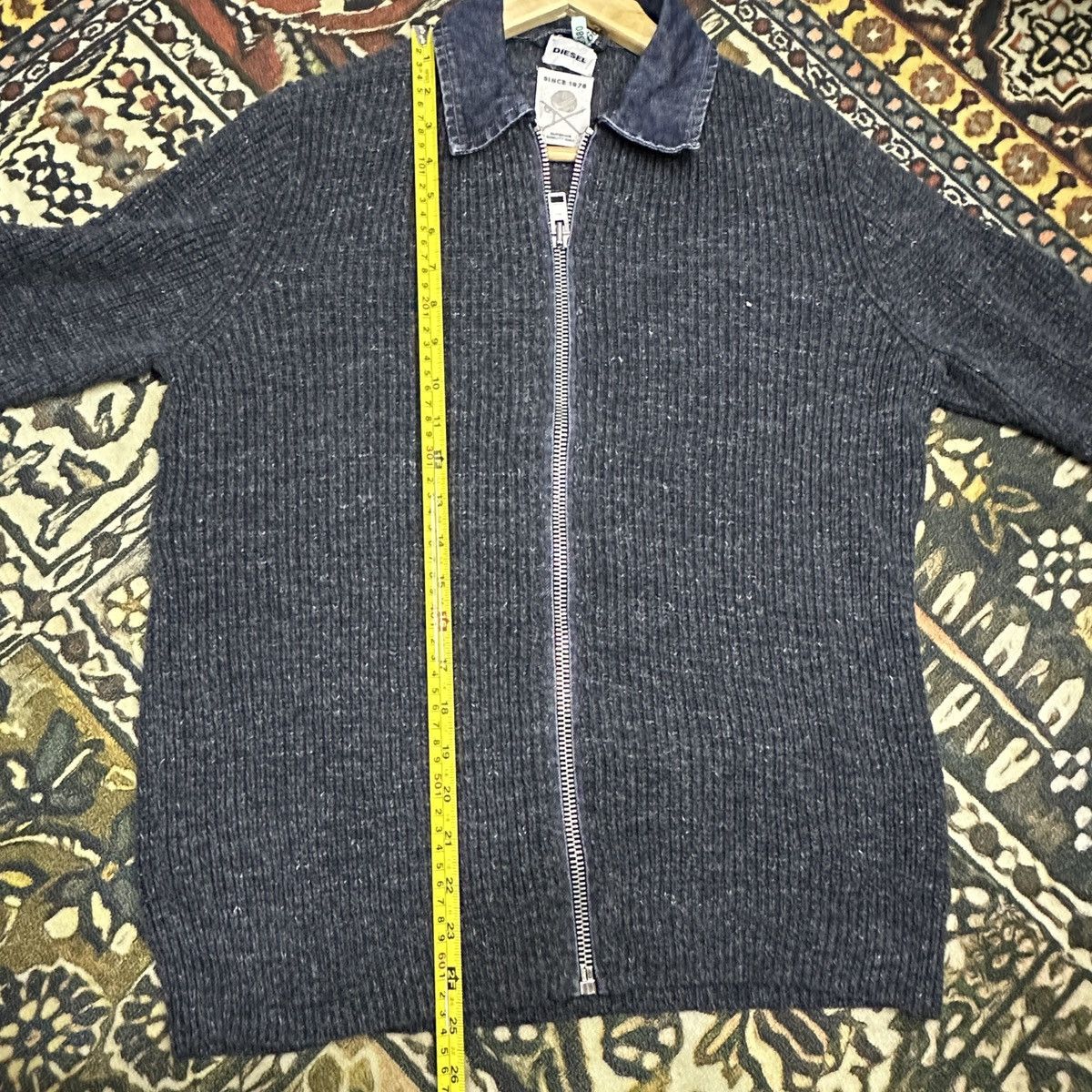 Diesel Rare🔥 Diesel Flying Cougar Knit Sweaters Size US S / EU 44-46 / 1 - 9 Thumbnail
