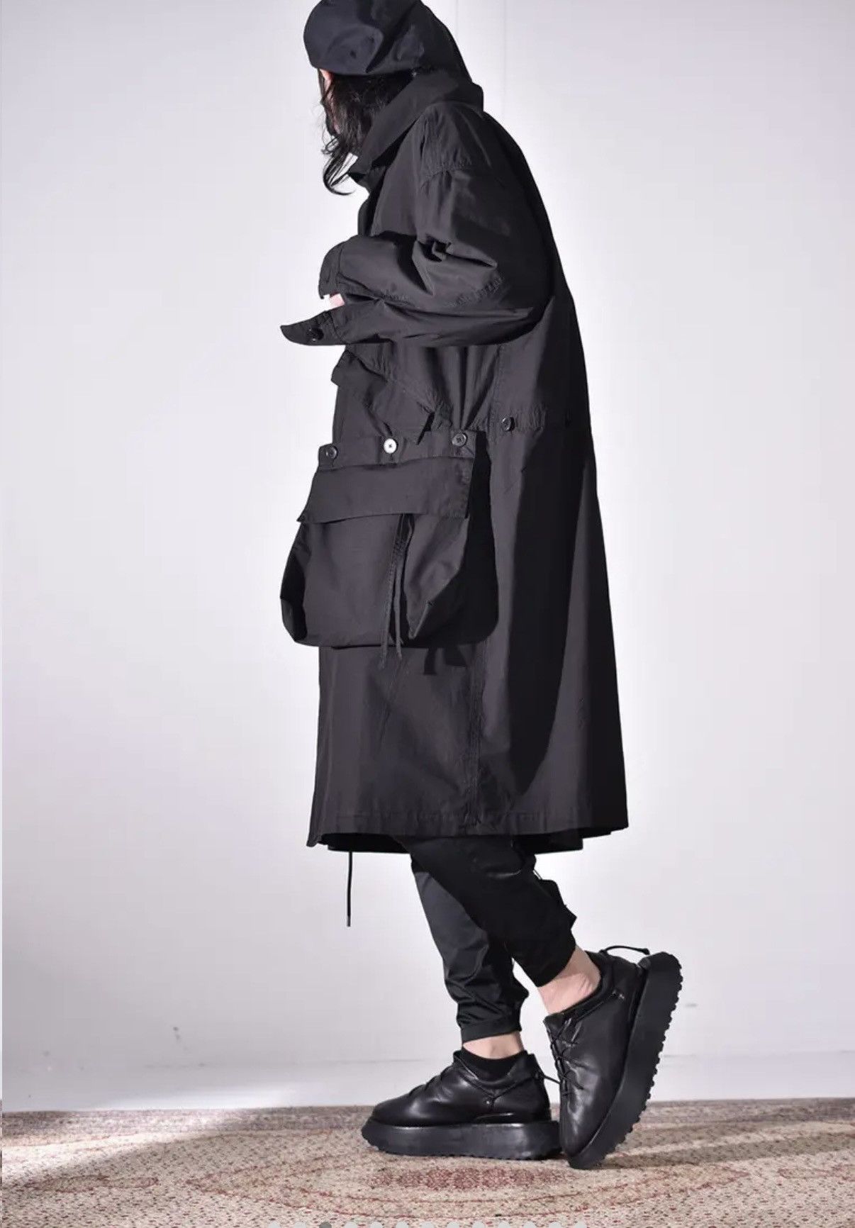 The Viridi-anne The Viridi-anne Cotton Linen Coat "Indigo" Size US L / EU 52-54 / 3 - 15 Thumbnail