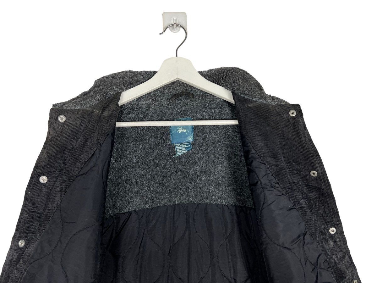 Stussy 🔥 VINTAGE STUSSY FUR TRIM CORDUROY JACKET Size US M / EU 48-50 / 2 - 11 Thumbnail