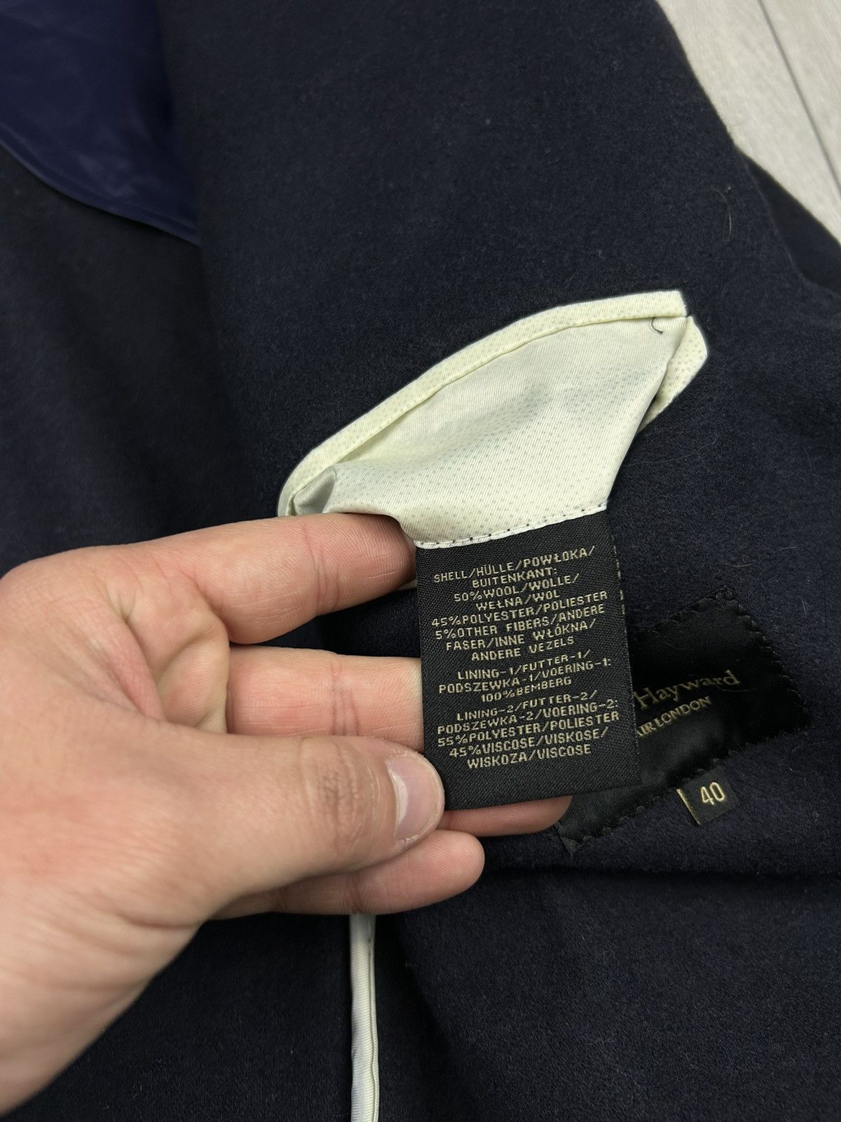 Other Douglas Hayward Mayeair london Blazer size 40 Size 40R - 6 Thumbnail