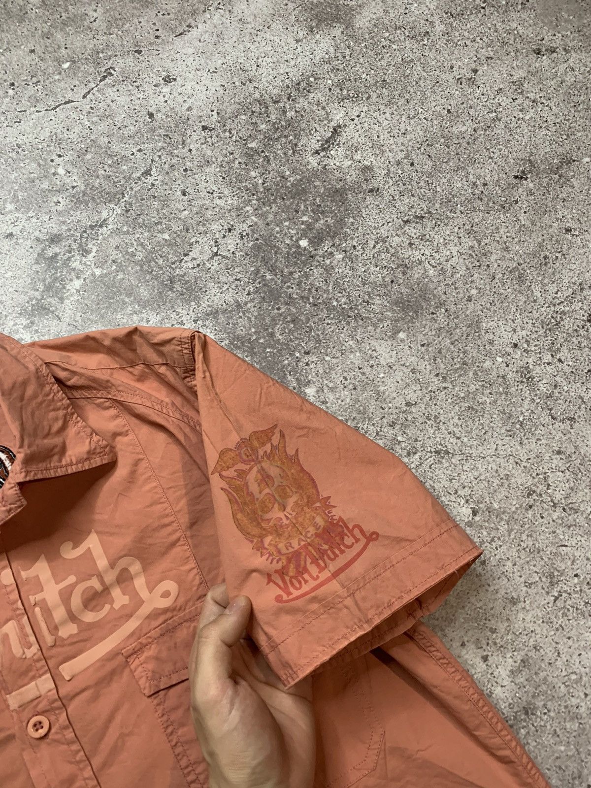 Vintage × Von Dutch Von Dutch vintage shirt spell out y2k logo Size US L / EU 52-54 / 3 - 6 Thumbnail