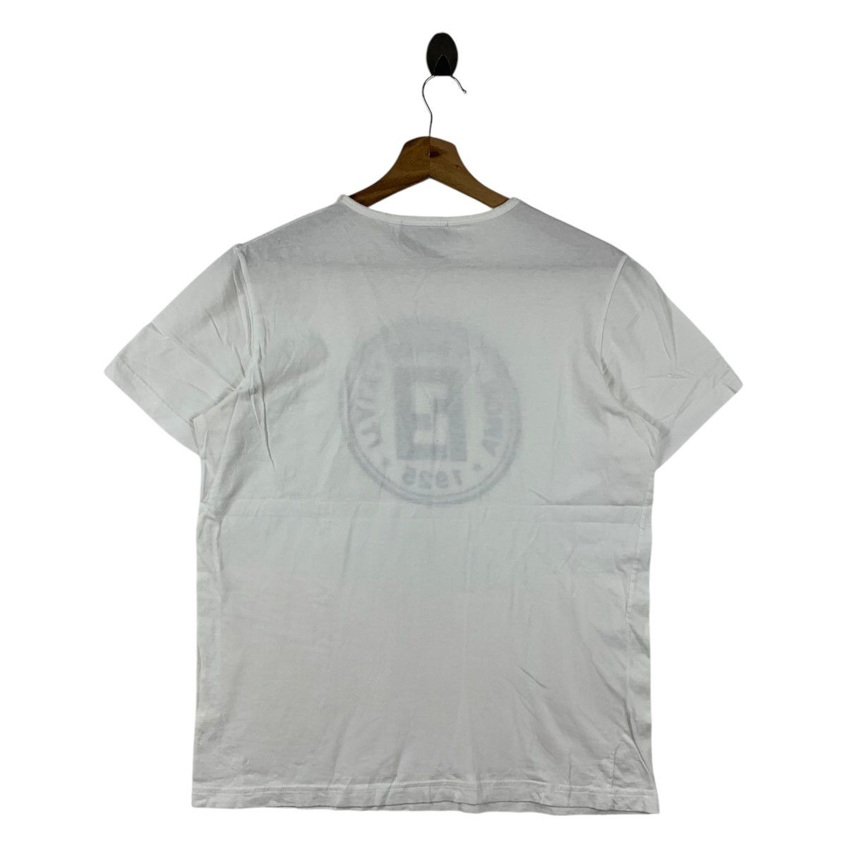 Fendi Vintage FENDI Roma Italy 1925 Logo Tee Shirt Size US M / EU 48-50 / 2 - 4 Thumbnail