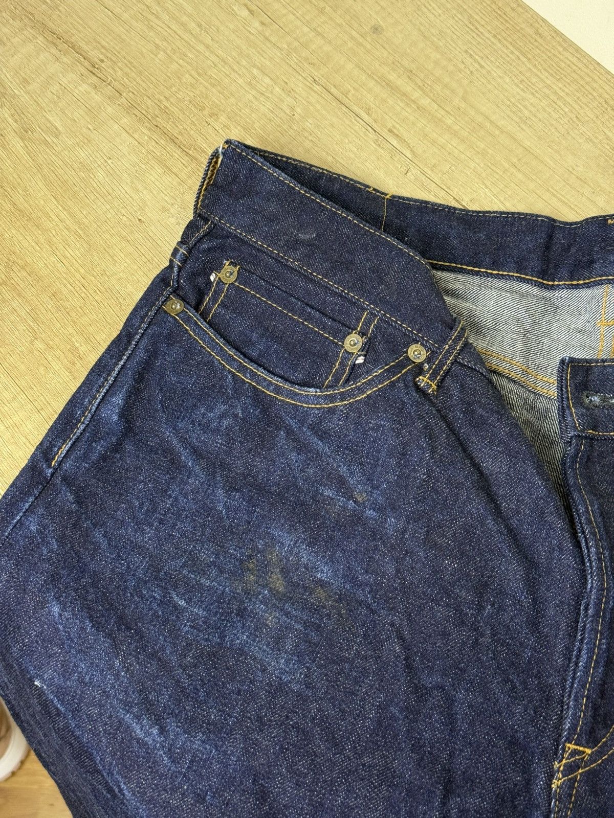 Japan Blue Jeans Japan Blue Jeans Selvedge Denim — Made in Japan, Size 36 Size US 36 / EU 52 - 5 Thumbnail