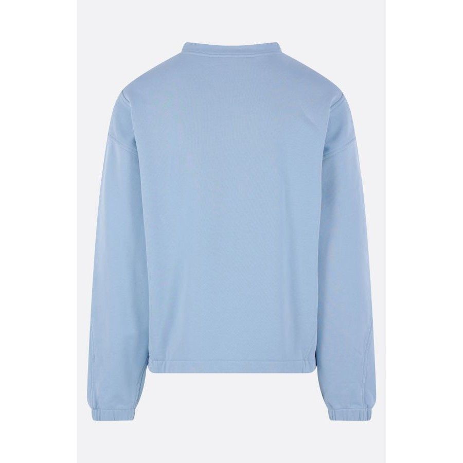 Dolce & Gabbana DOLCE & GABBANA DG Patch Oversized Blue Jersey Sweatshirt Ne Size US M / EU 48-50 / 2 - 2 Thumbnail