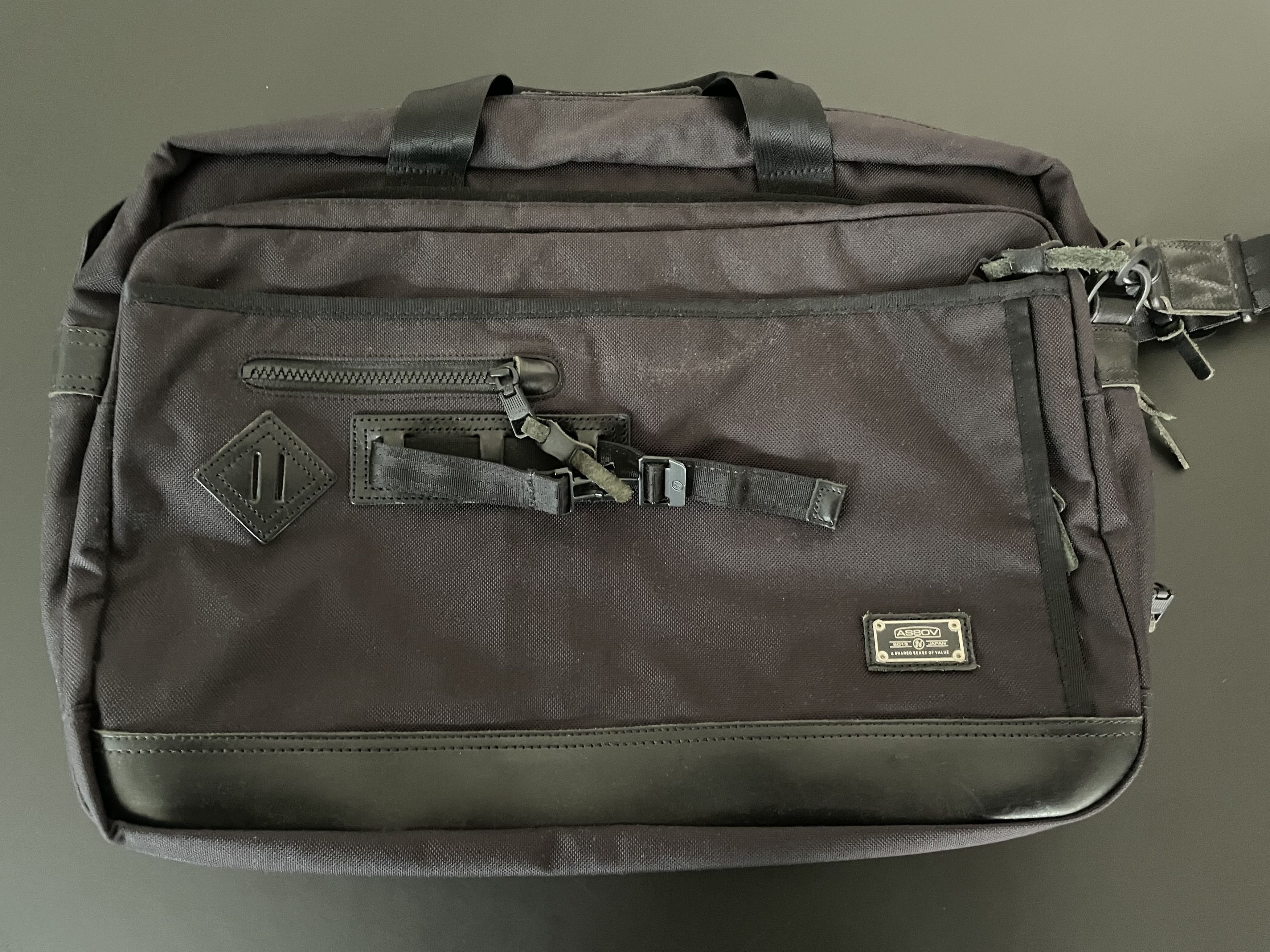 Other AS2OV - EXCLUSIVE BALLISTIC NYLON BUSINESS BAG size L Size ONE SIZE - 1 Thumbnail