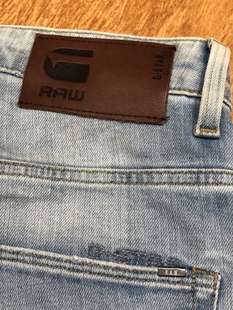 G-Star Vintage G-Star Raw 3301 jeans slim blue Y2K streetwear Size US 31 - 6 Thumbnail