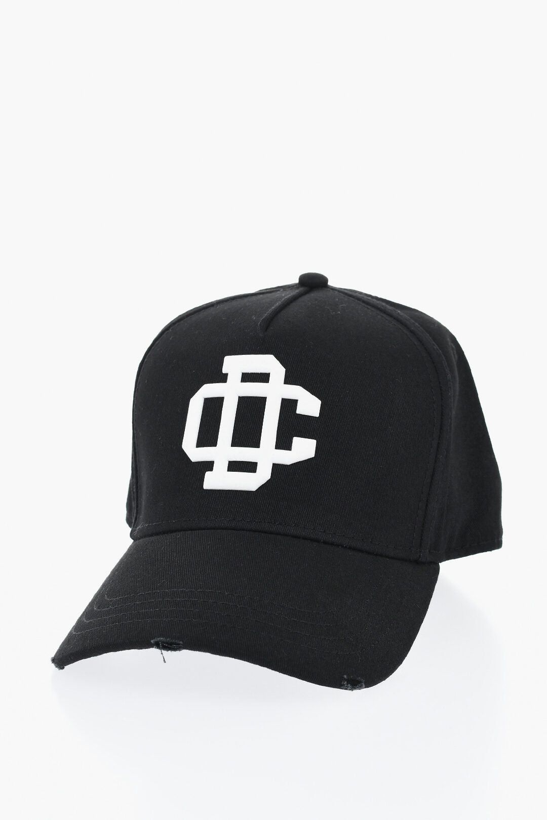 Cotton Twill Baseball Cap with Raised Detail