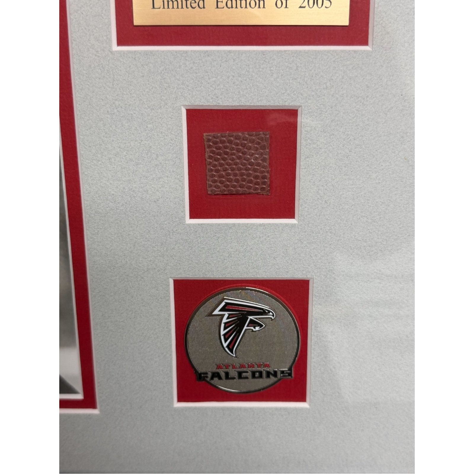 NFL Michael Vick Framed Authentic Autograph Game Used Football Size ONE SIZE - 4 Thumbnail