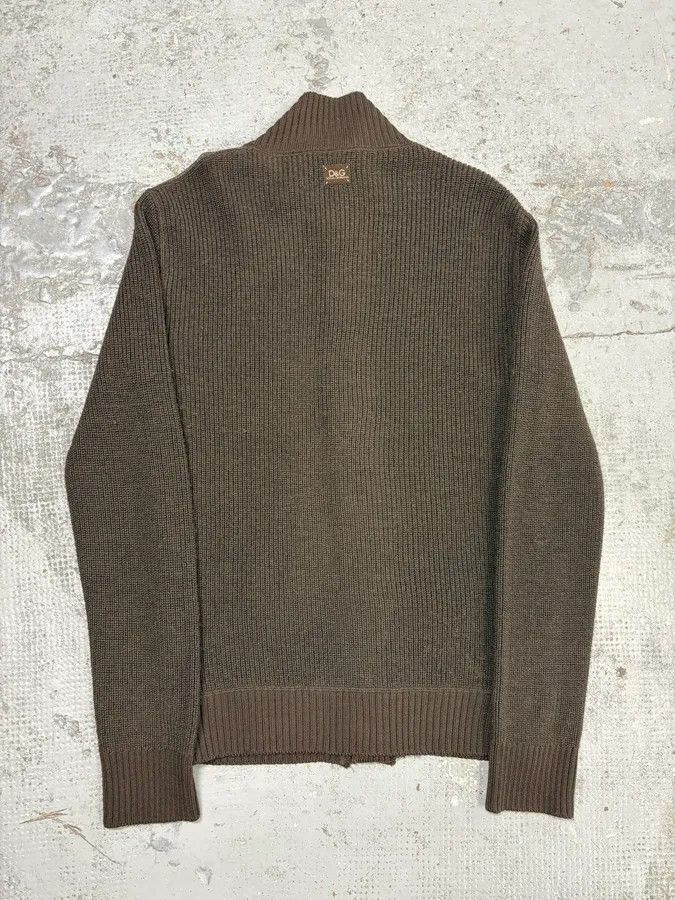Dolce & Gabbana 2000s Dolce & Gabbana Grey Cardigan Sweater Size US M / EU 48-50 / 2 - 6 Thumbnail