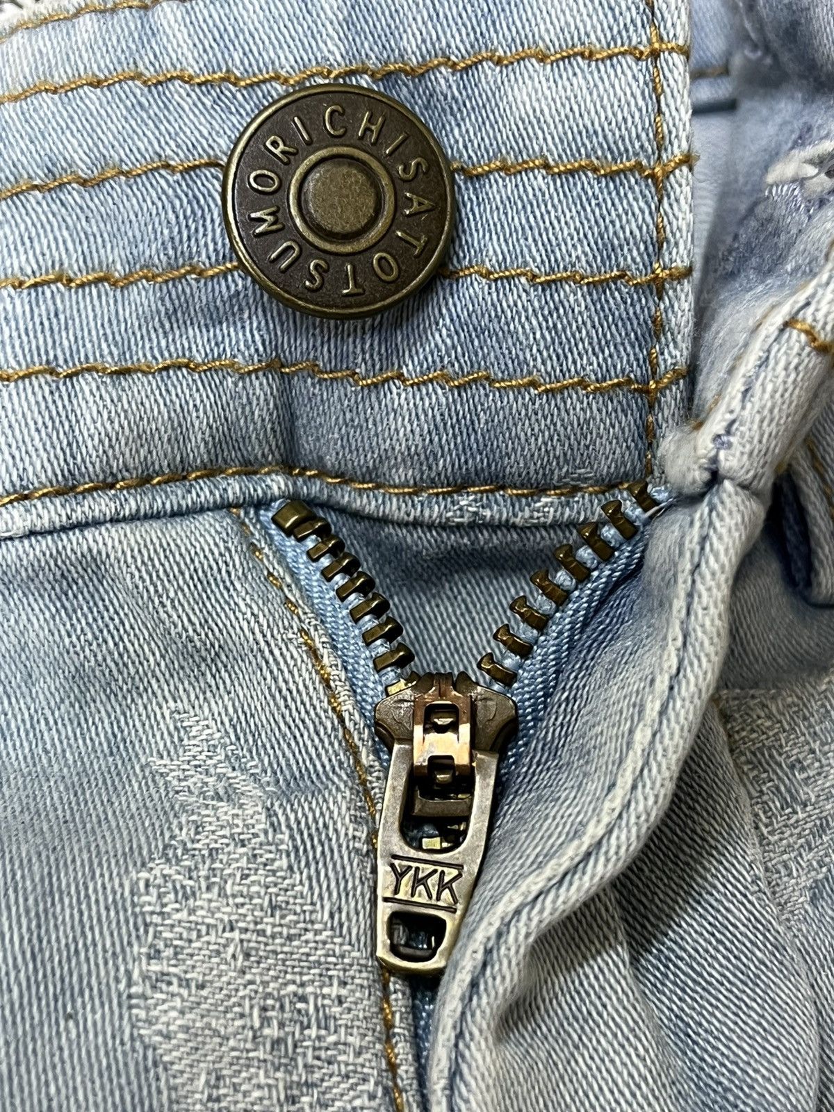 Issey Miyake TSUMORI CHISATO ISSEY MIYAKE EMBROIDERY JEANS Size US 32 / EU 48 - 17 Thumbnail