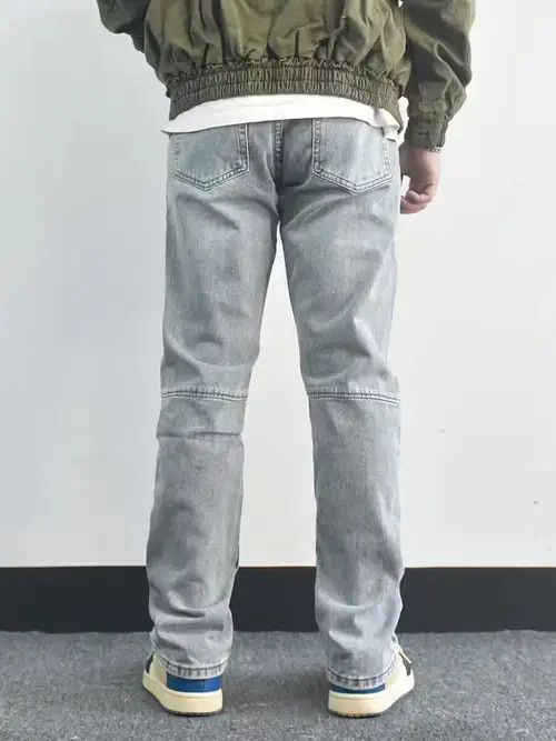 Other hiphop zipper faded flared jeans Size US 32 / EU 48 - 4 Thumbnail