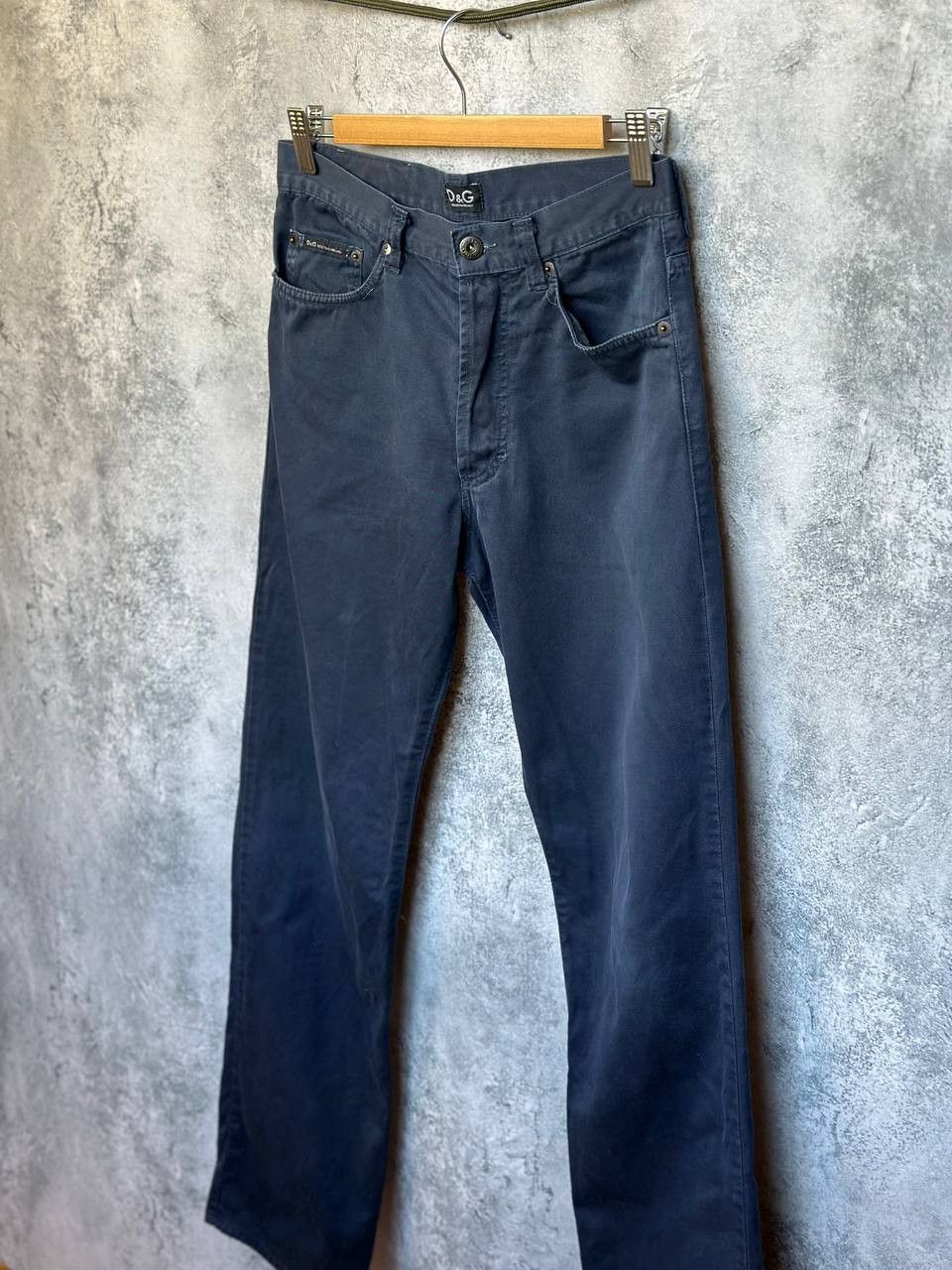 Dolce & Gabbana Dolce & Gabbana Vintage Blue Cotton Pants Jeans Italy Size US 28 / EU 44 - 2 Thumbnail