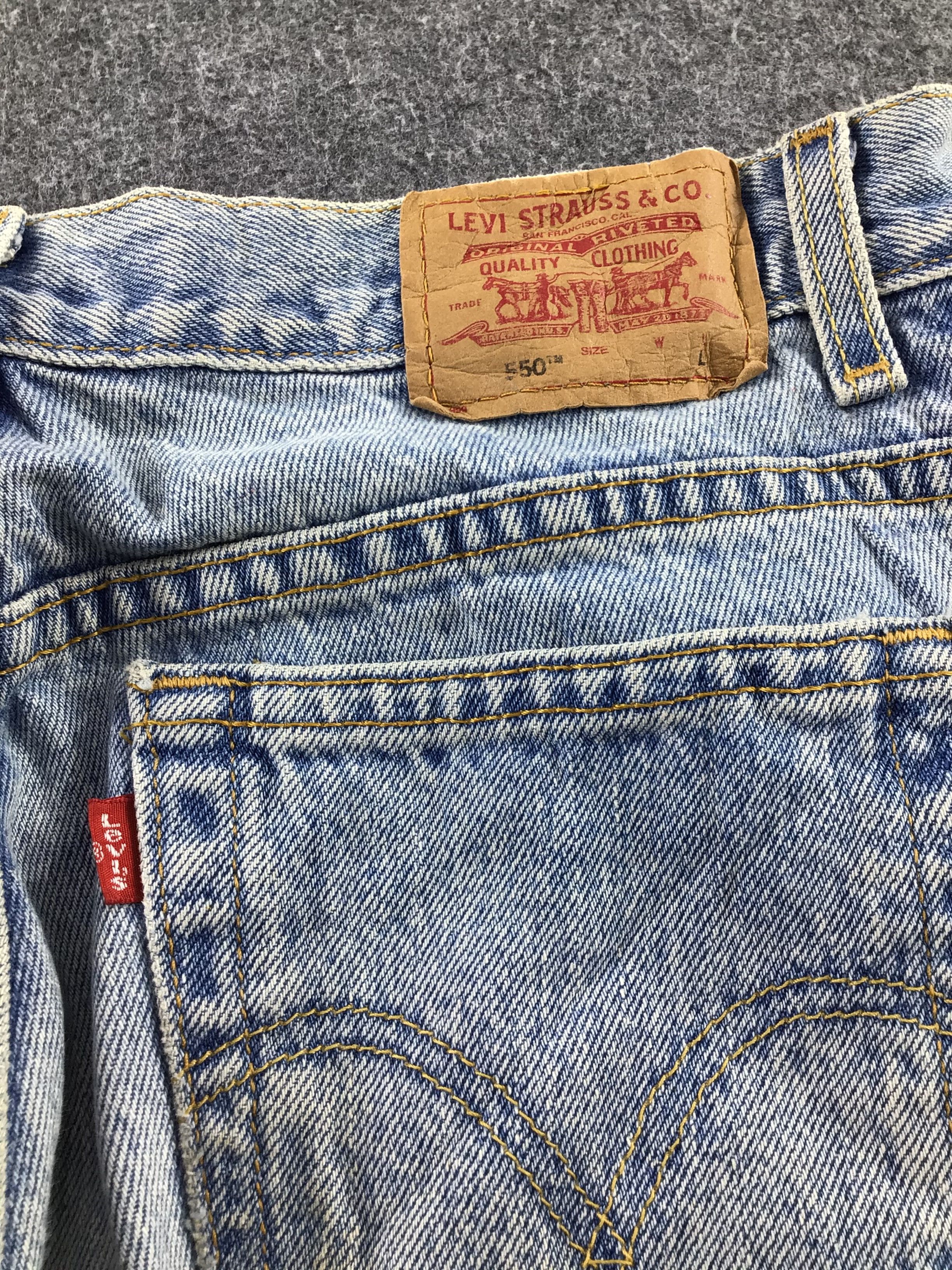 Levi's Vintage Levis 550 Jeans-J724 Size US 32 / EU 48 - 5 Thumbnail