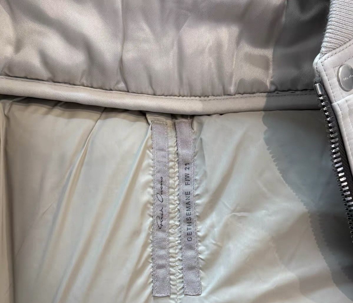 Rick Owens Rick Owens 21AW Gethsemane Cropped Bomber Down Jacket Size US S / EU 44-46 / 1 - 5 Thumbnail