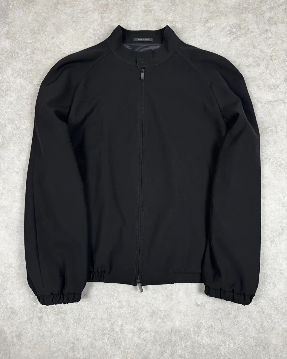 Emporio Armani SS2016 Emporio Armani Black Minimalist Biker Jacket Size US L / EU 52-54 / 3 - 1 Thumbnail