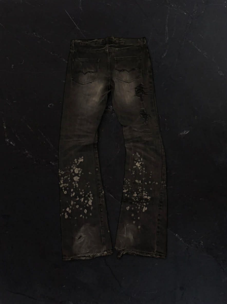 Japanese Brand Fuga Splatter denim Size US 32 / EU 48 - 4 Thumbnail