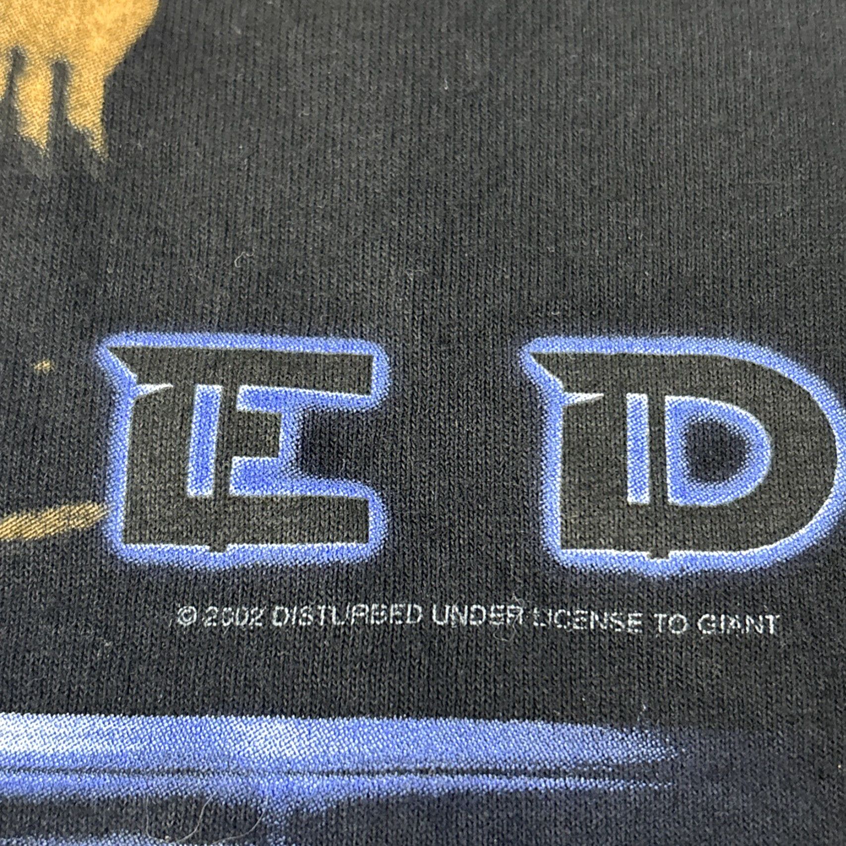 Vintage VINTAGE Disturbed Believe Album Rock Band Shirt XL Black Giant XL Shirt Men Short Sleeve Crew Neck 2002 Band Music Rock Mens Size US XL / EU 56 / 4 - 3 Thumbnail