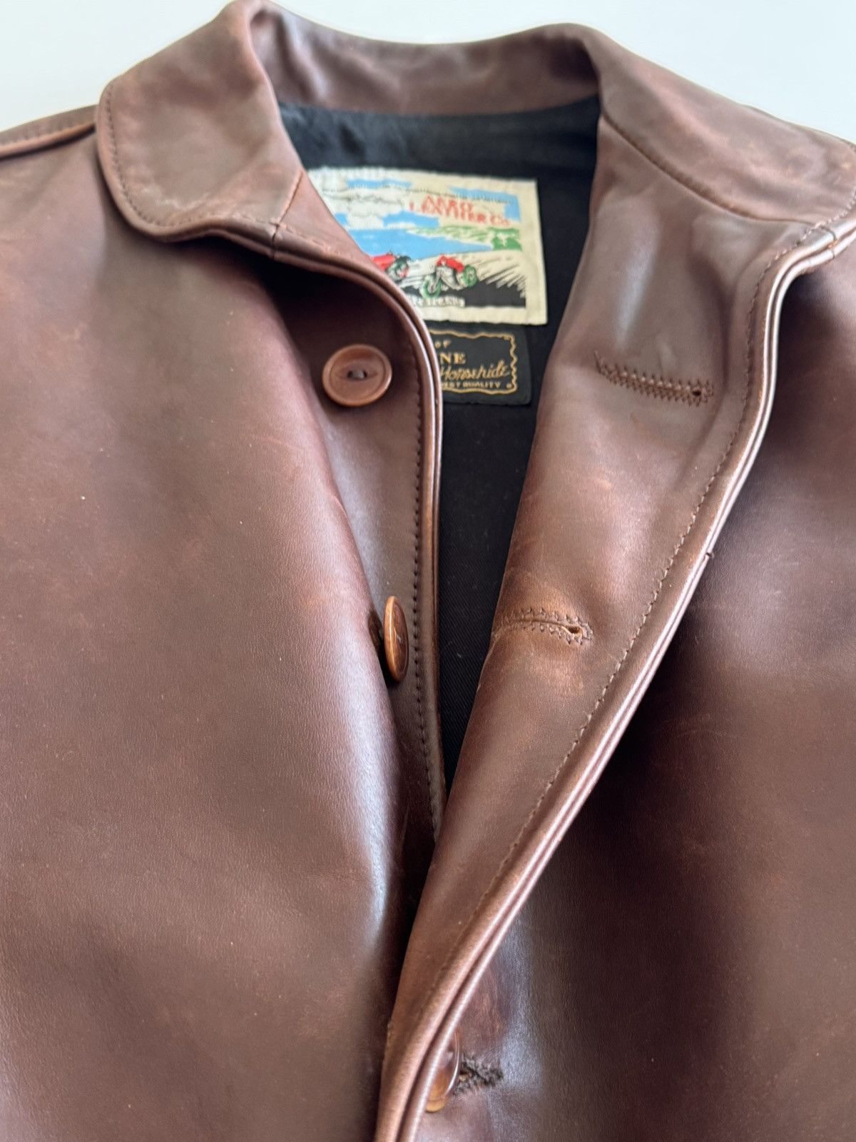 Aero Leathers Horsehide aviator jacket Size US L / EU 52-54 / 3 - 3 Thumbnail