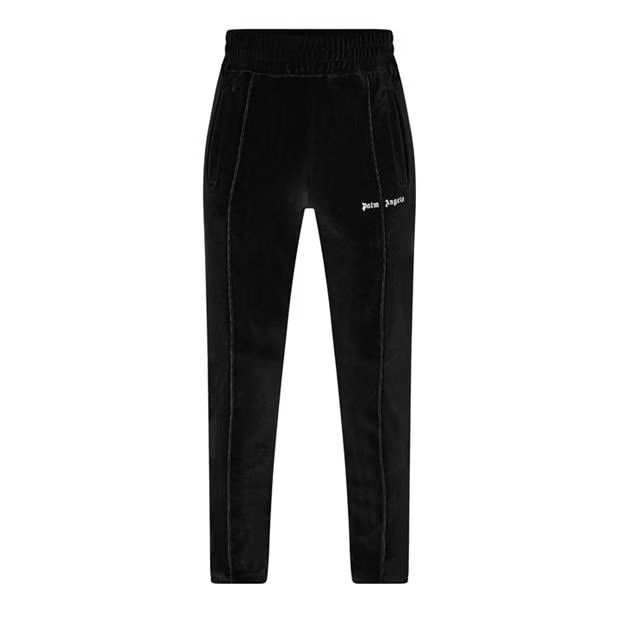 image of Palm Angels O1G2R1Mq0524 Sweatpants & Joggers In Black & White in Black/White, Men's (Size 34)