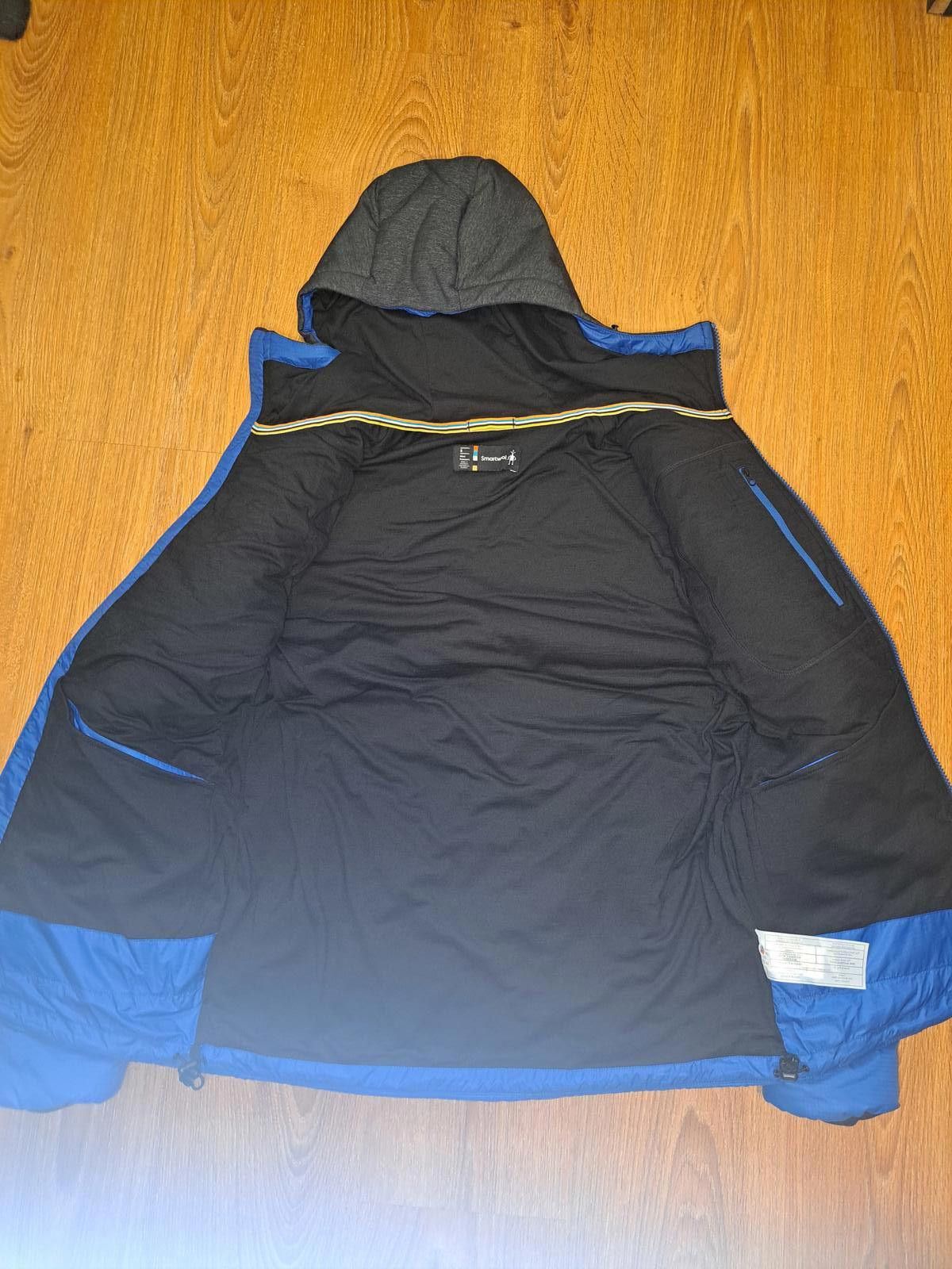 Smartwool Smartwool Puffer Jacket Mens Small Blue Hoodie Nylon Wool Size US S / EU 44-46 / 1 - 8 Thumbnail