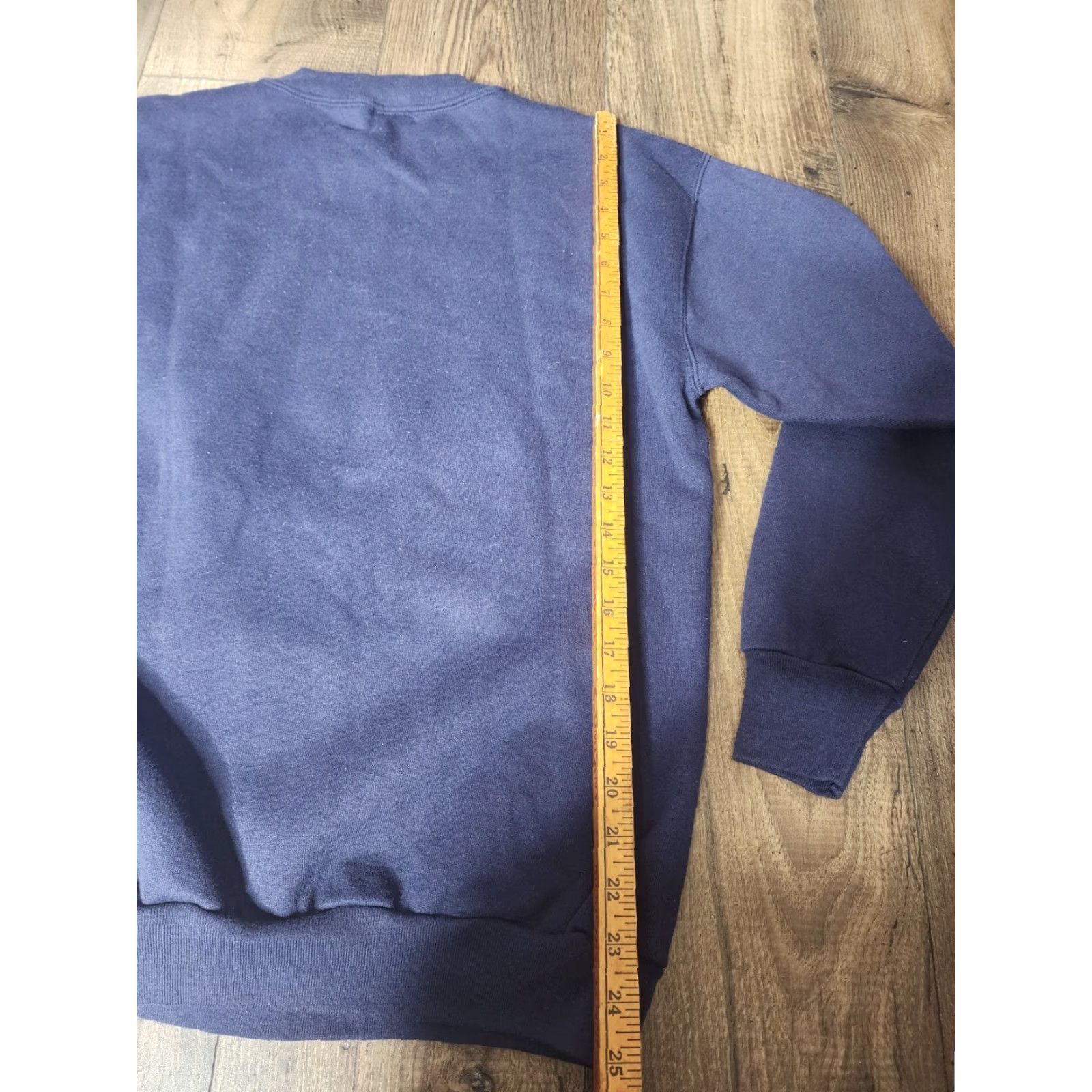 Vintage VINTAGE Signal US Navy Graphic Pullover Sweatshirt L Blue Mens Size US L / EU 52-54 / 3 - 2 Thumbnail