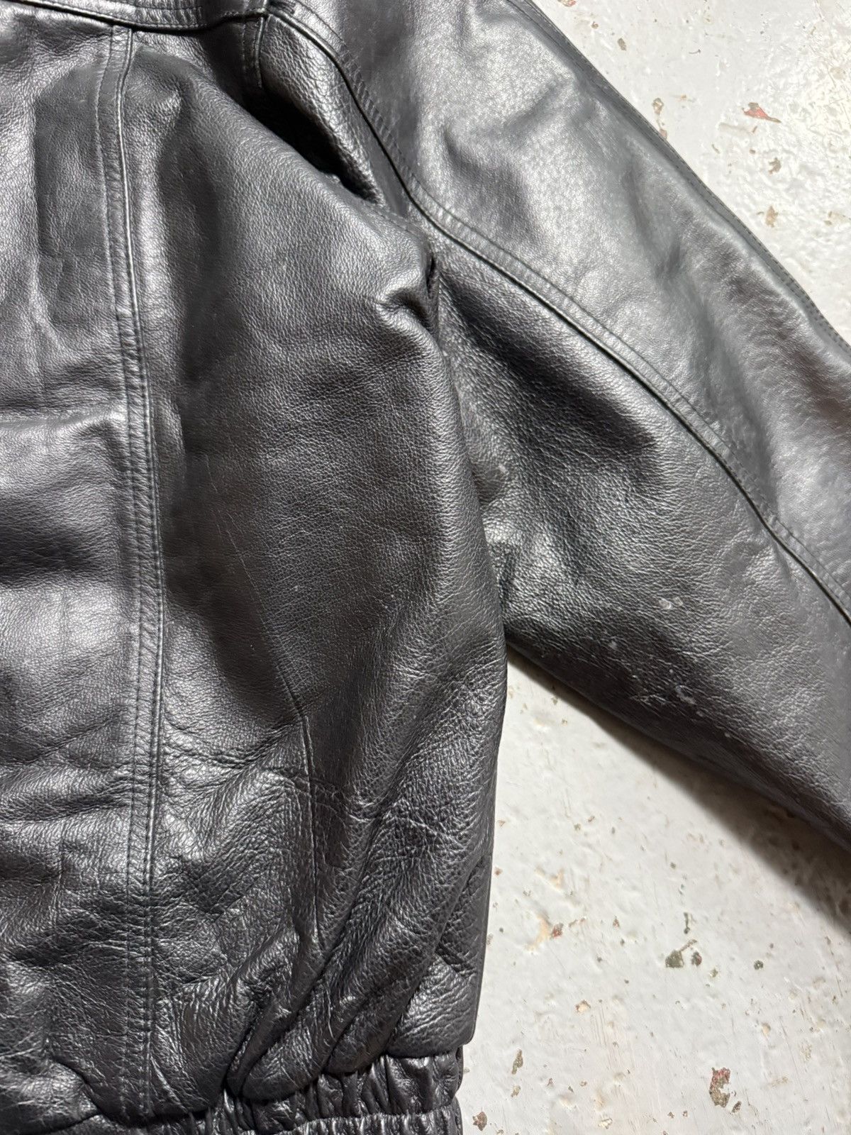 Other Vintage Perfect Fit Leather Bombed Lewis Motors Size US S / EU 44-46 / 1 - 5 Thumbnail
