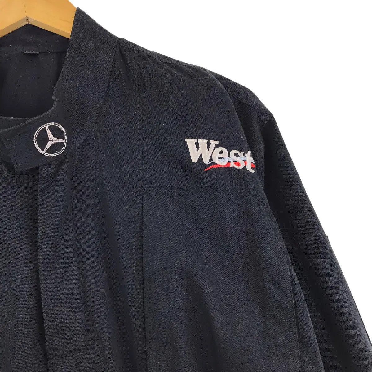 Mercedes-Benz Vintage MERCEDES BENZ MOBIL 1 WEST Racing Team Coverall Size US XXL / EU 58 / 5 - 6 Thumbnail