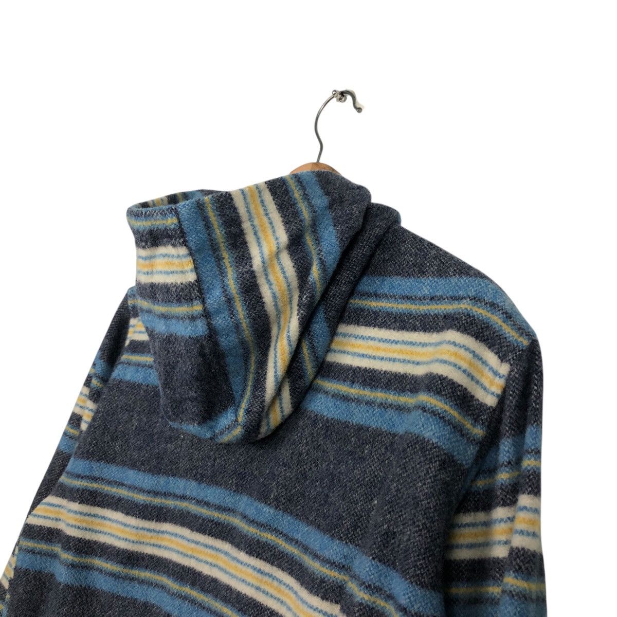 Japanese Brand 📌Vintage Wool Button Jacket Guy Country Striped Design Size US M / EU 48-50 / 2 - 6 Thumbnail