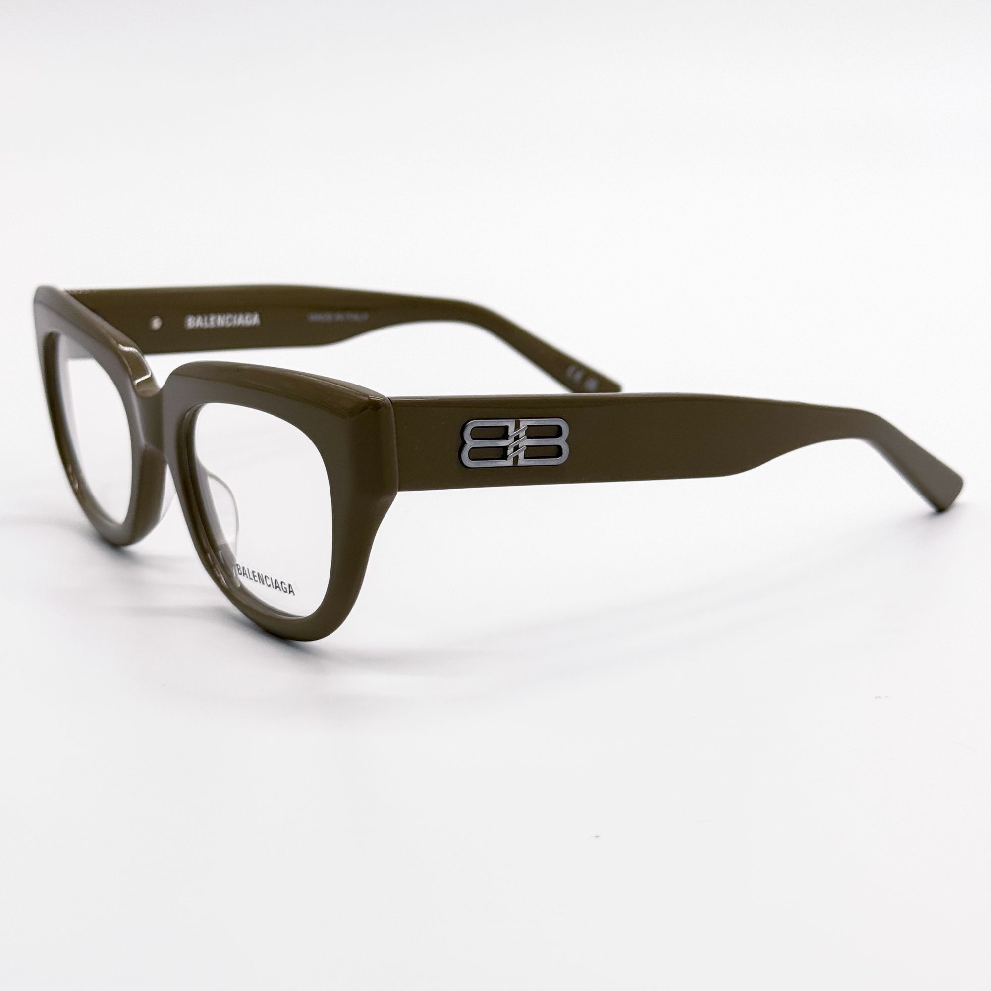 Balenciaga NEW BALENCIAGA BB0239O 004 BROWN CAT EYE WOMEN EYEGLASSES BA Size ONE SIZE - 5 Thumbnail