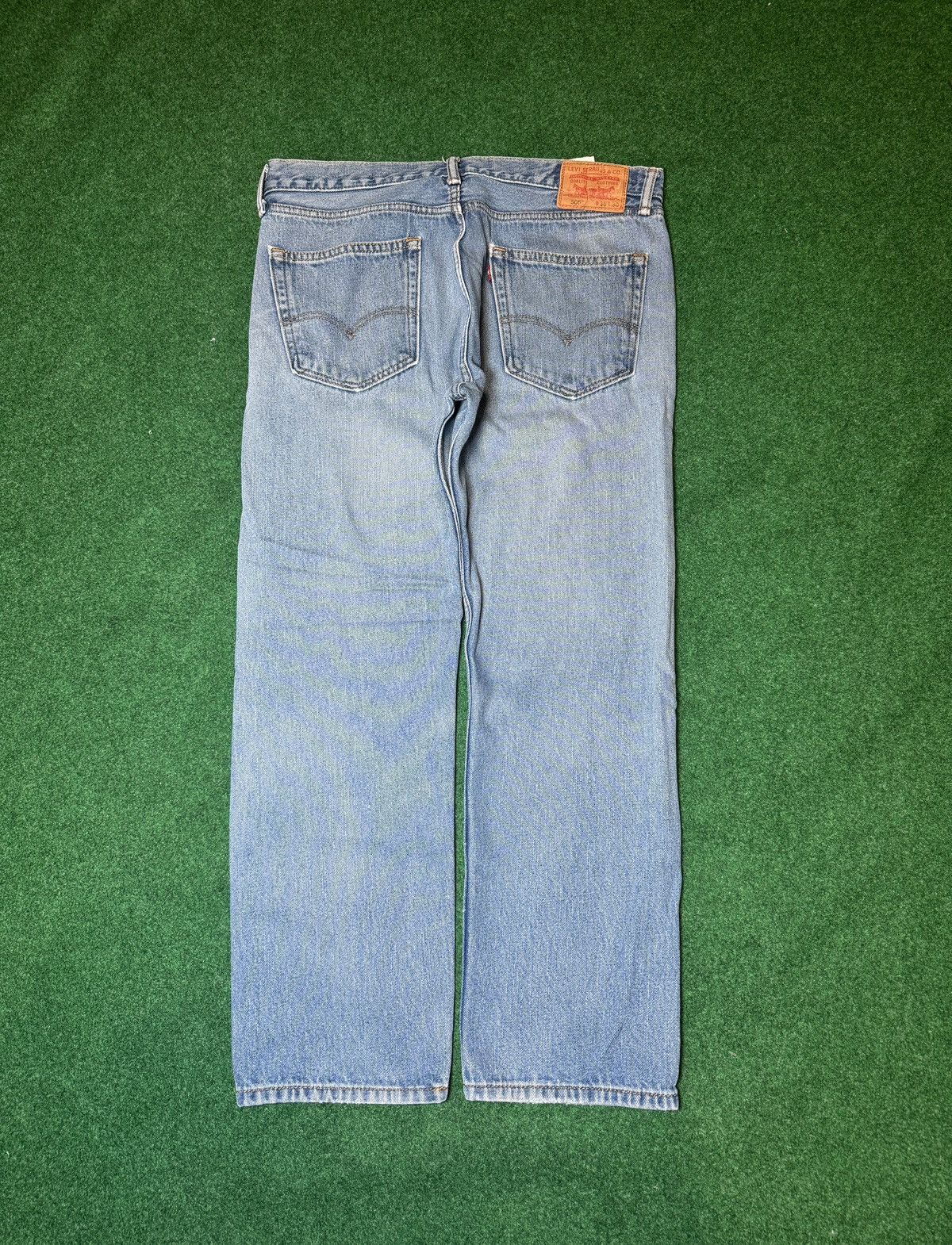 Levi's Y2k Levi’s 505 Perfect Wash Regular Fit Denim Jeans Size US 36 / EU 52 - 1 Thumbnail