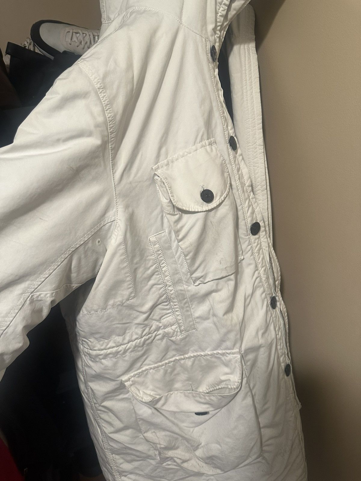 Stone Island Stone Island Crinkle Men’s Coat Size US XL / EU 56 / 4 - 2 Thumbnail