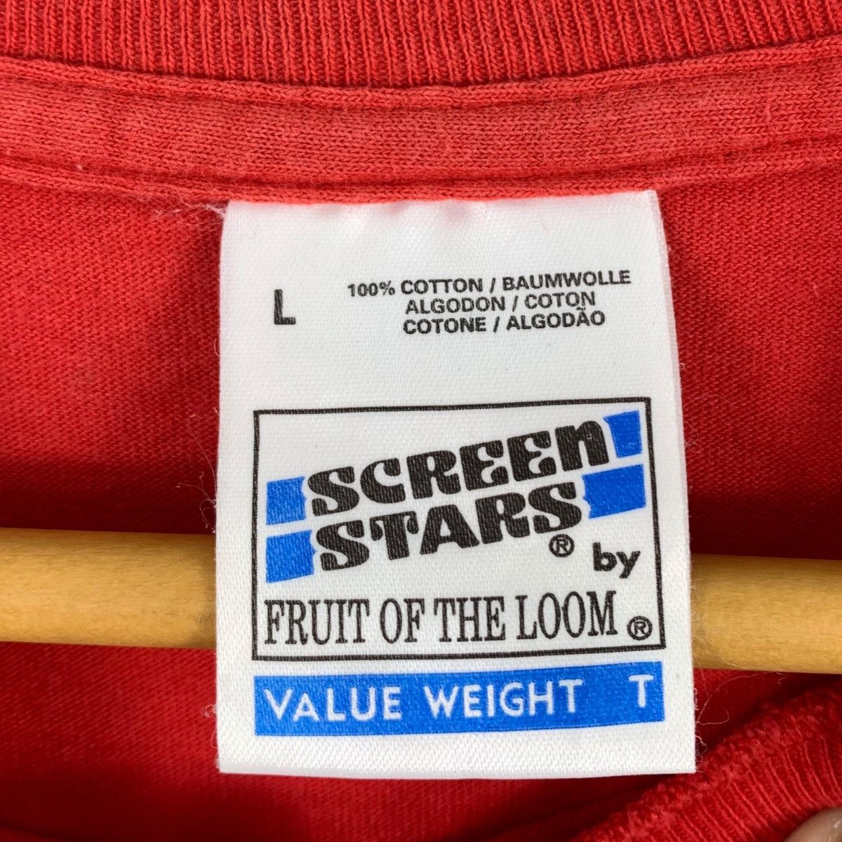 Vintage Vintage LONDON Embroidered Merchandise Red Short Shirt Size US L / EU 52-54 / 3 - 4 Thumbnail