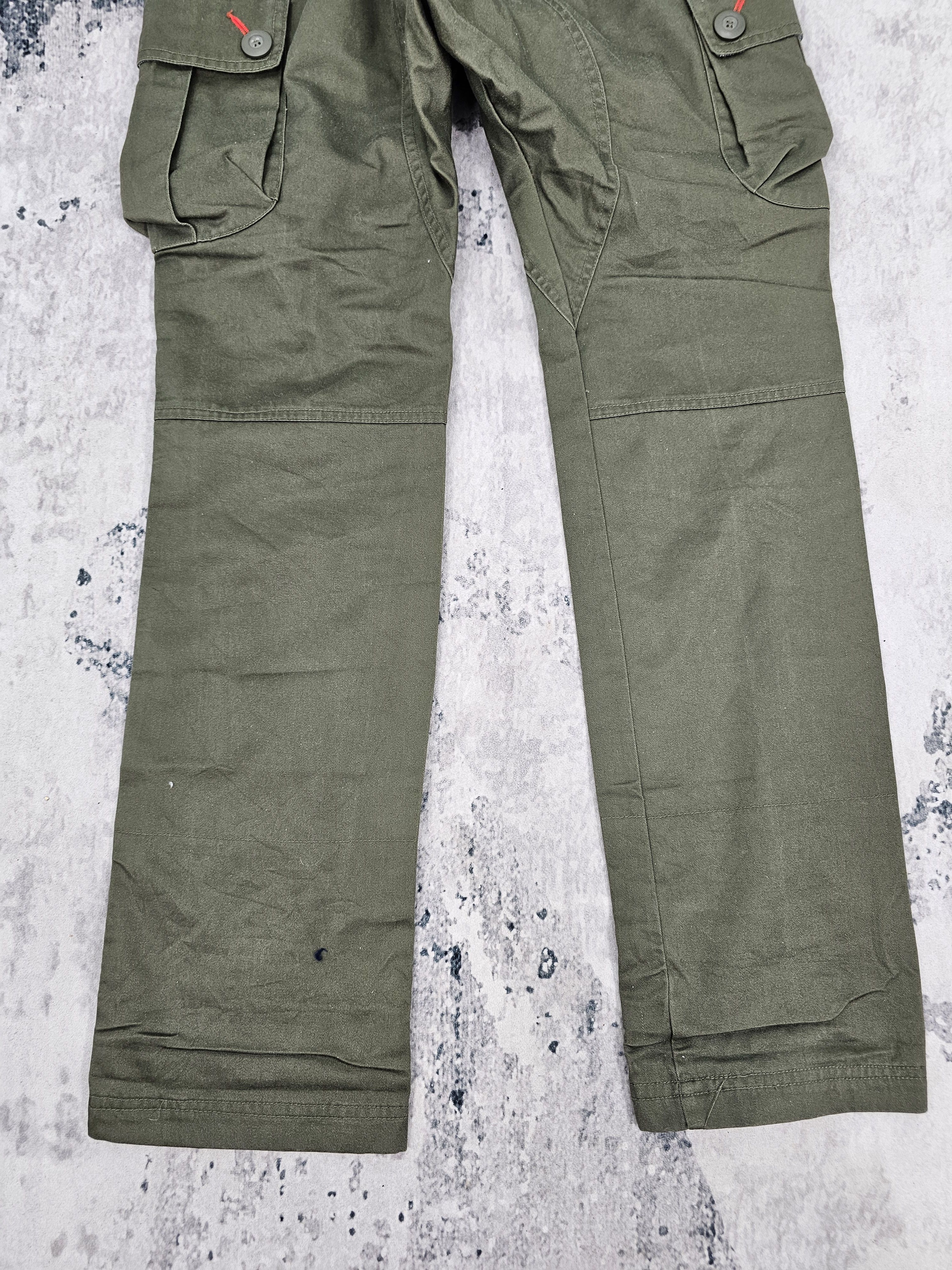 Japanese Brand BRTH BREATH Tactical Cargo Multi Pocket Pants JB0292 Size US 33 - 4 Thumbnail