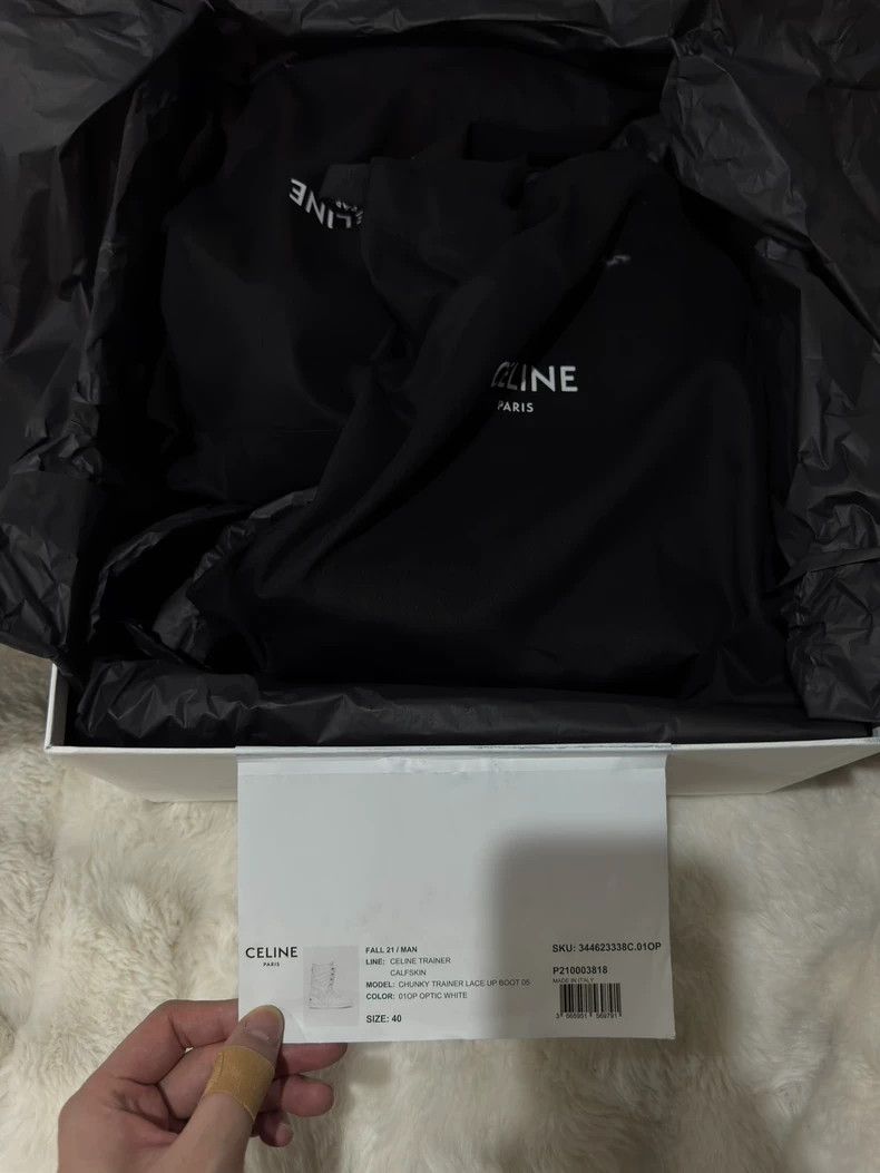 Celine Celine 21fw show lace-up boots Size US 7 / EU 40 - 9 Thumbnail