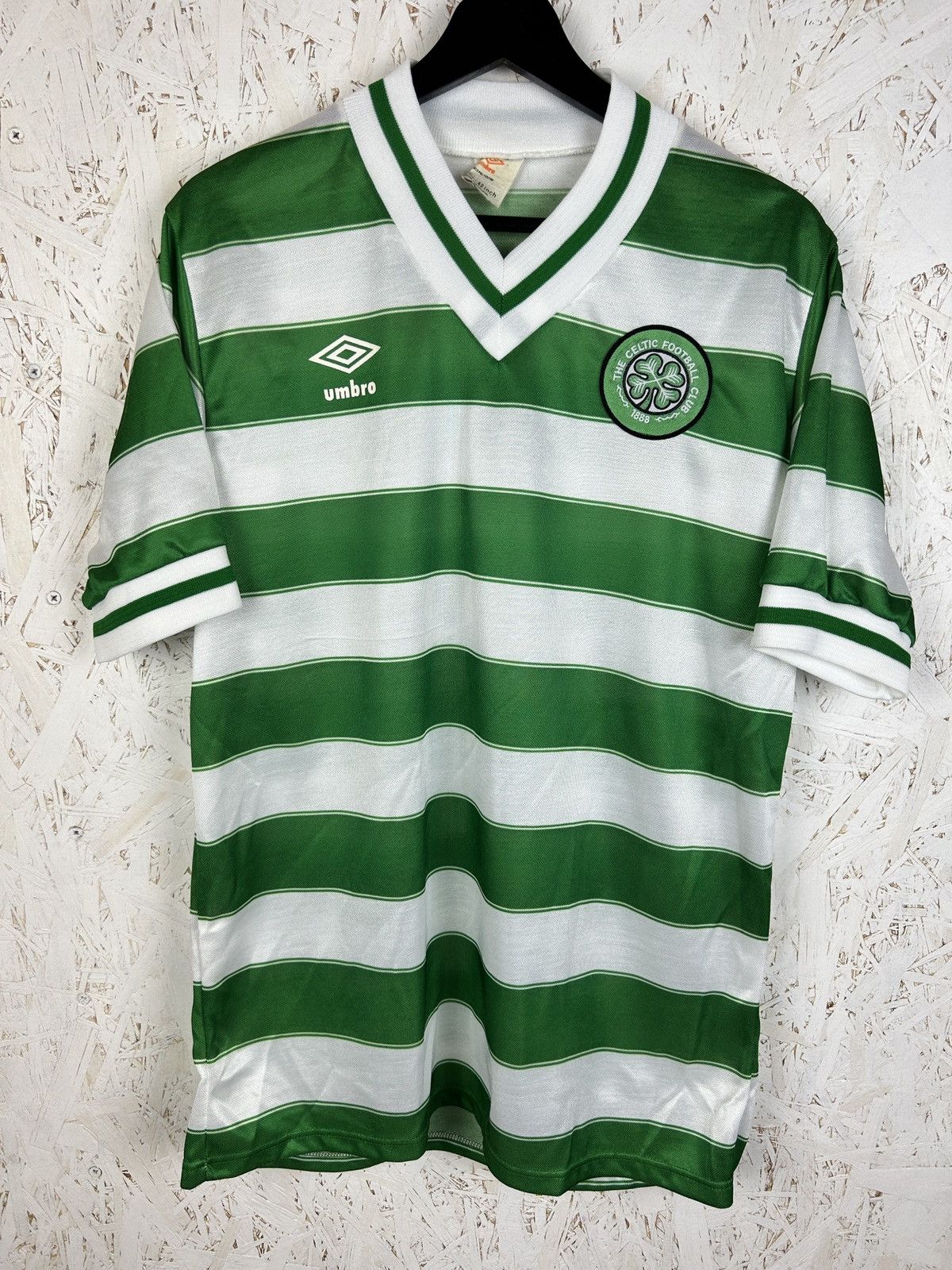 Umbro Umbro Celtic FC 1982/83/84 Home Kit Soccer Jersey Size L Size US L / EU 52-54 / 3 - 1 Thumbnail