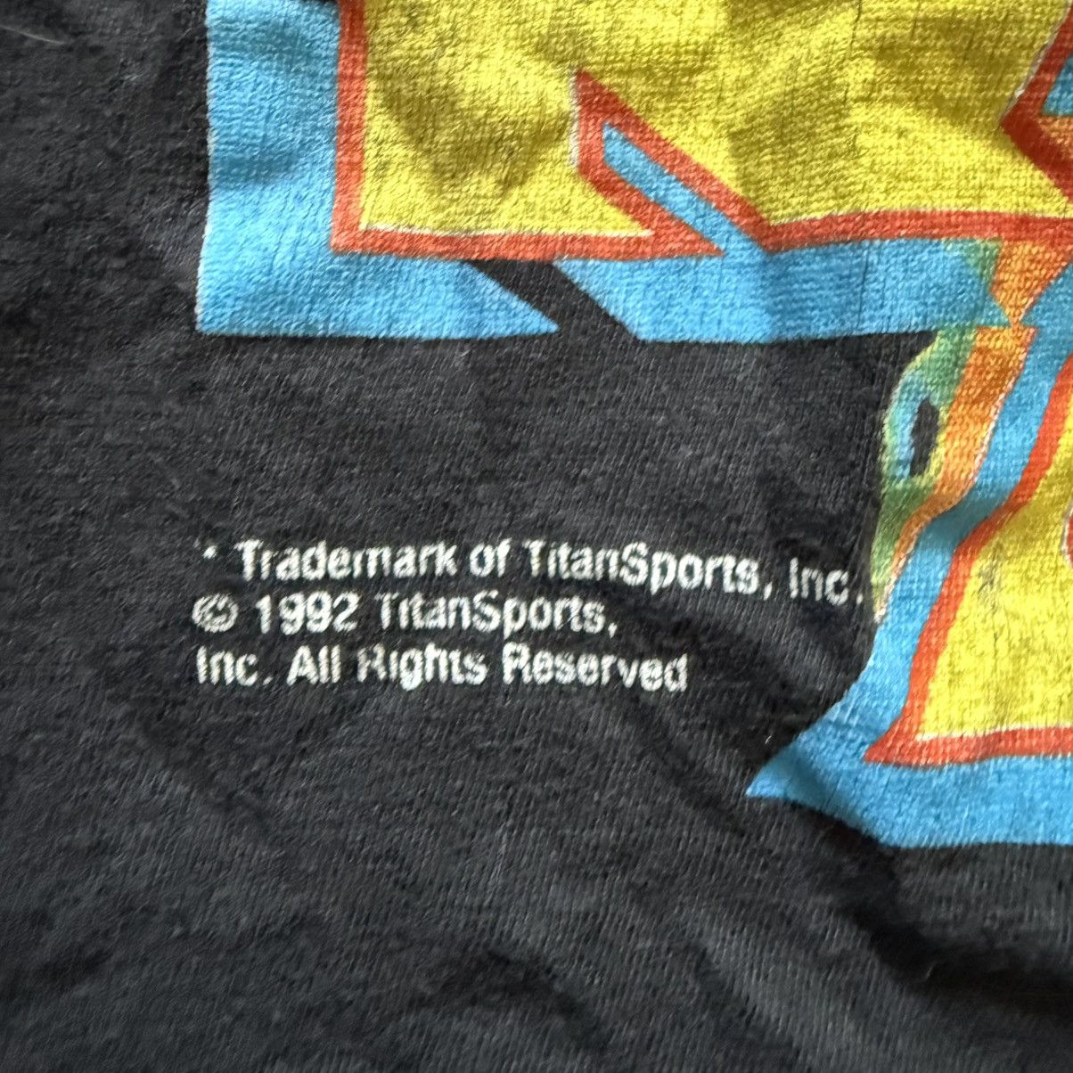 Band Tees × Vintage × WWE Vintage t-shirt Razor Tamon 1992 WWE SUPER RARE Size US M / EU 48-50 / 2 - 3 Thumbnail