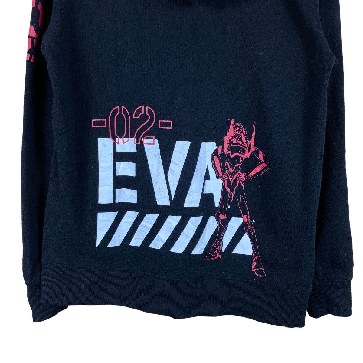 Anime × Cartoon Network × Japanese Brand NEON GENESIS EVANGELION PRODUTION 02 HOODIE Size US M / EU 48-50 / 2 - 4 Thumbnail