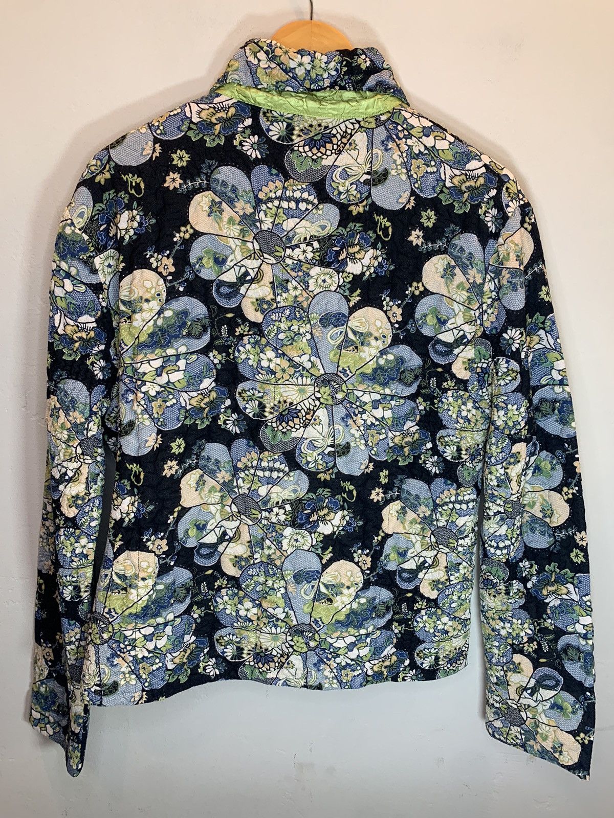 Vintage *RARE* Vintage 1990’s Japanese Flower Knit Reversible Jacket Size US S / EU 44-46 / 1 - 3 Thumbnail