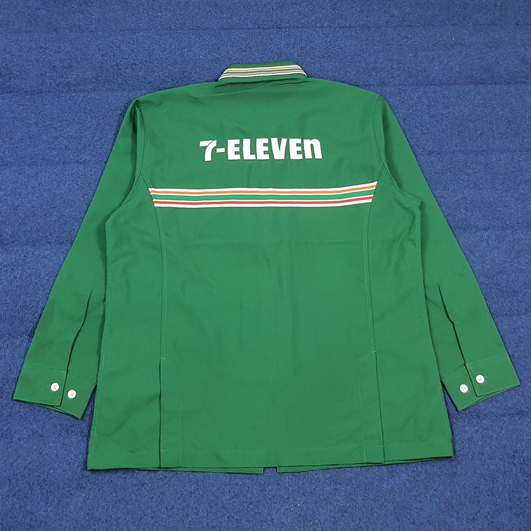 Japanese Brand Vintage 7 Eleven Japan Staff Uniform Work Jacket C299N53 Size US M / EU 48-50 / 2 - 1 Thumbnail