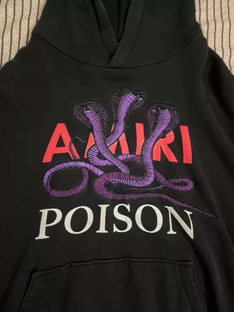 Amiri Amiri Black Hoodie-2508 Size US S / EU 44-46 / 1 - 2 Thumbnail
