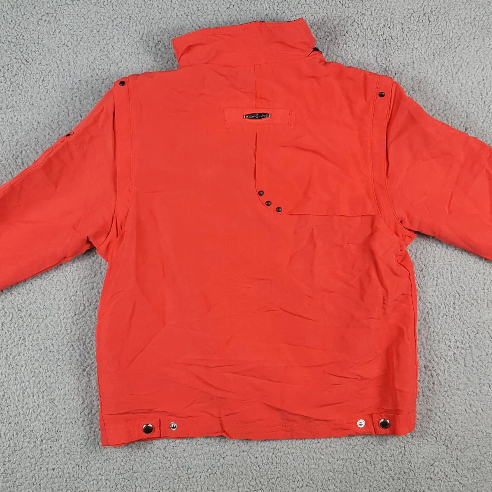 Pinko VINTAGE Y2K Pink Removable Sleeve Preppy Womens Petite Small Zip Up Windbreaker Jacket Size S / US 4 / IT 40 - 7 Thumbnail