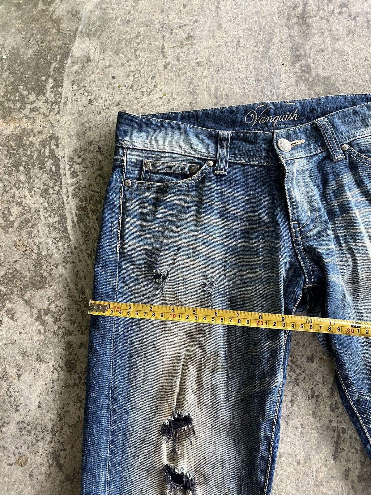 If Six Was Nine × Japanese Brand × Vanquish Flare Vanquish Denim Tornado Mart Inspired Size US 33 - 9 Thumbnail
