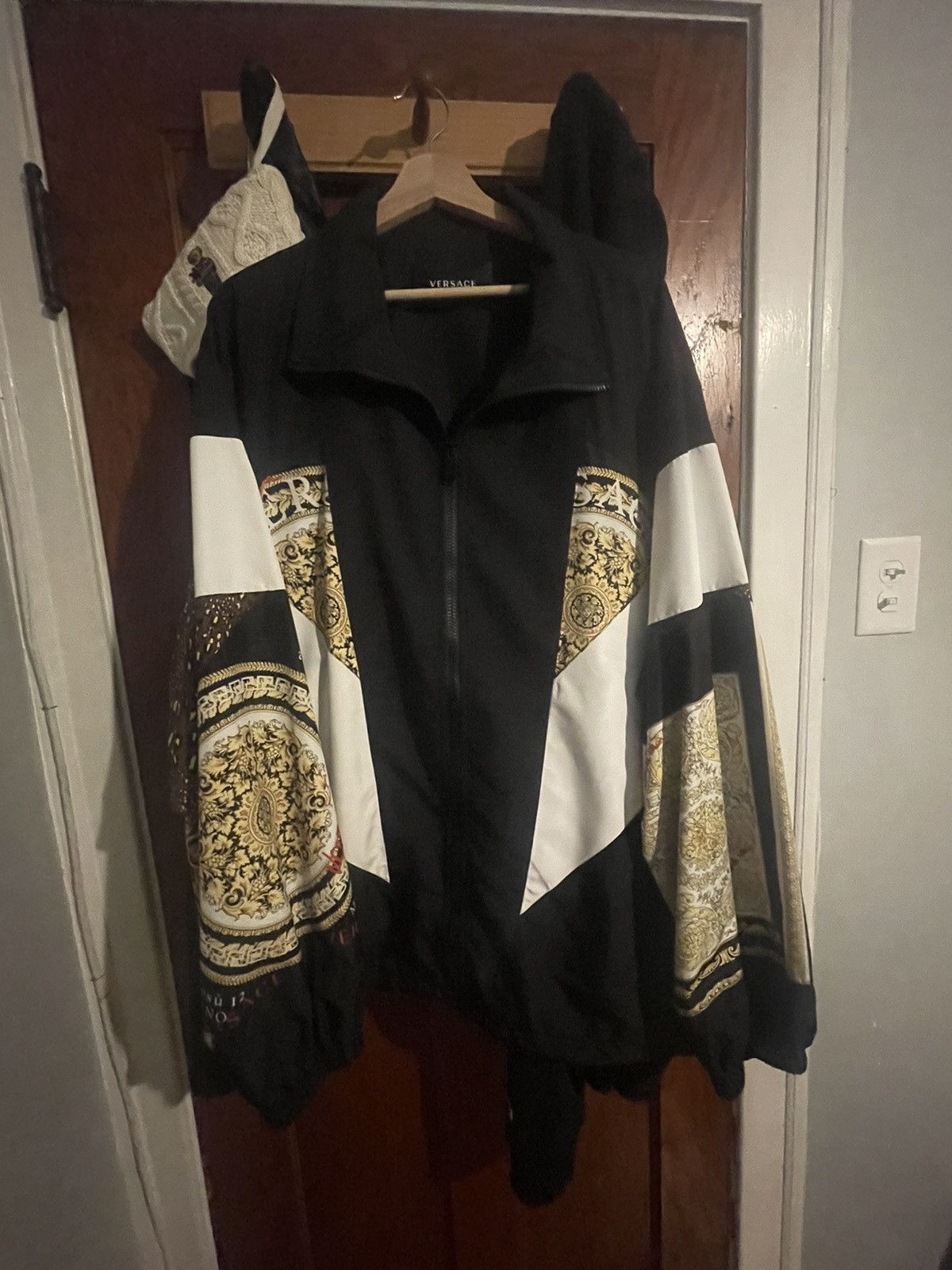 Designer × Versace Versace Windbreaker Size US L / EU 52-54 / 3 - 1 Thumbnail