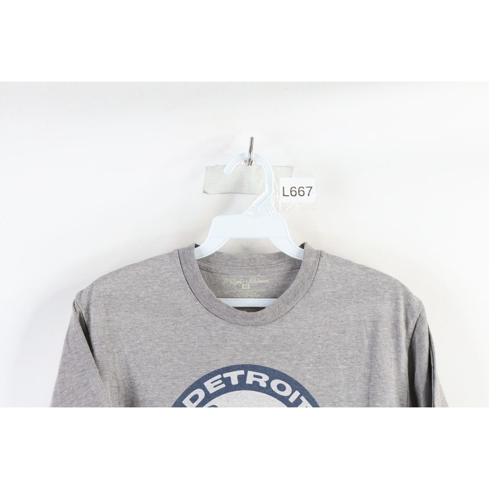 Vintage Retro Spell Out Detroit Tigers Baseball Short Sleeve T-Shirt Size US M / EU 48-50 / 2 - 2 Thumbnail